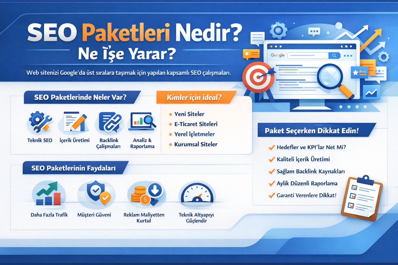 SEO Paketleriyle Web Sitenizin Görünürlüğünü ve Talep Potansiyelini Nasıl Büyütebilirsiniz?